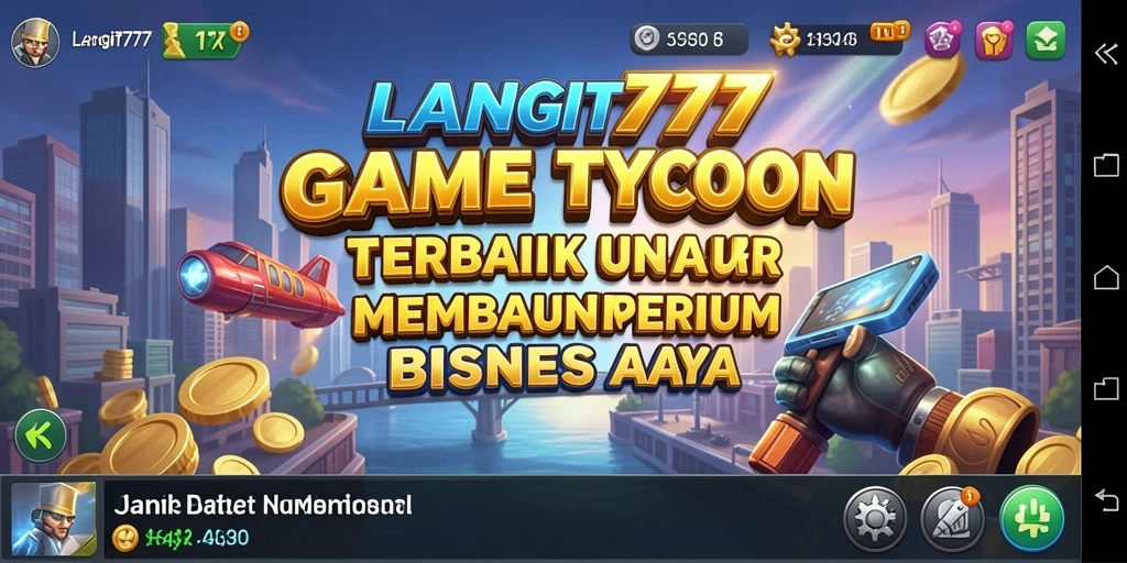 Tampilan gameplay LANGIT777 yang menarik dengan banyak pilihan strategi.