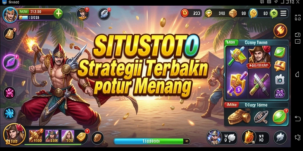 Tampilan gameplay SITUSTOTO yang menarik dan penuh strategi.