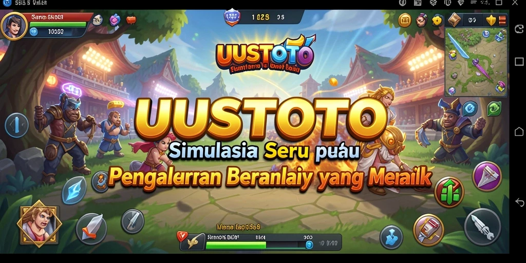 Screenshot UUSTOTO menunjukkan gameplay seru dalam simulasi mendalam.